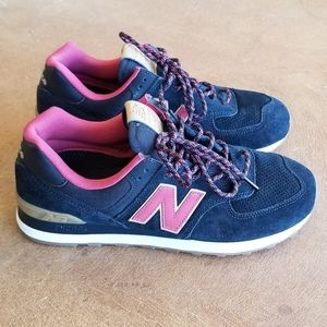 new balance 574 black with earth red